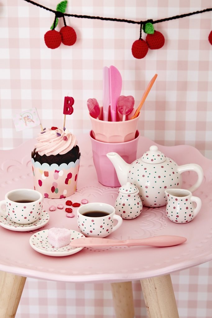 Cherry Handmade Crochet Garland