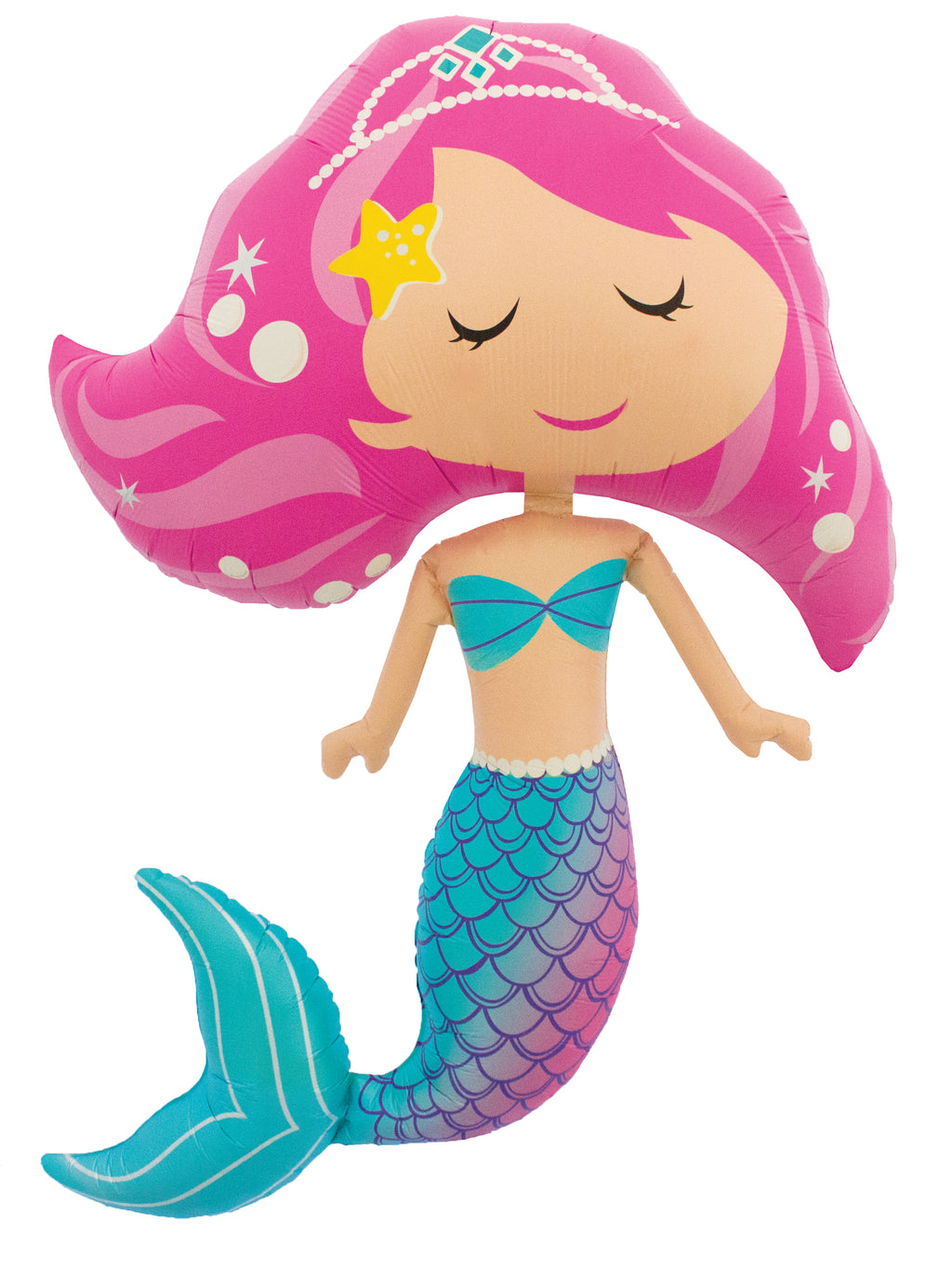 Mermaid Mylar Balloon