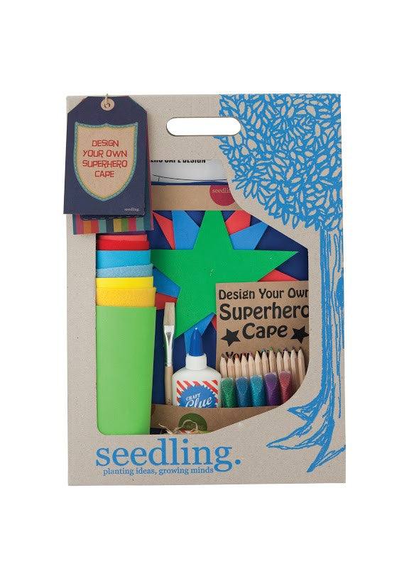 Design Your Own Superhero Cape in Blue