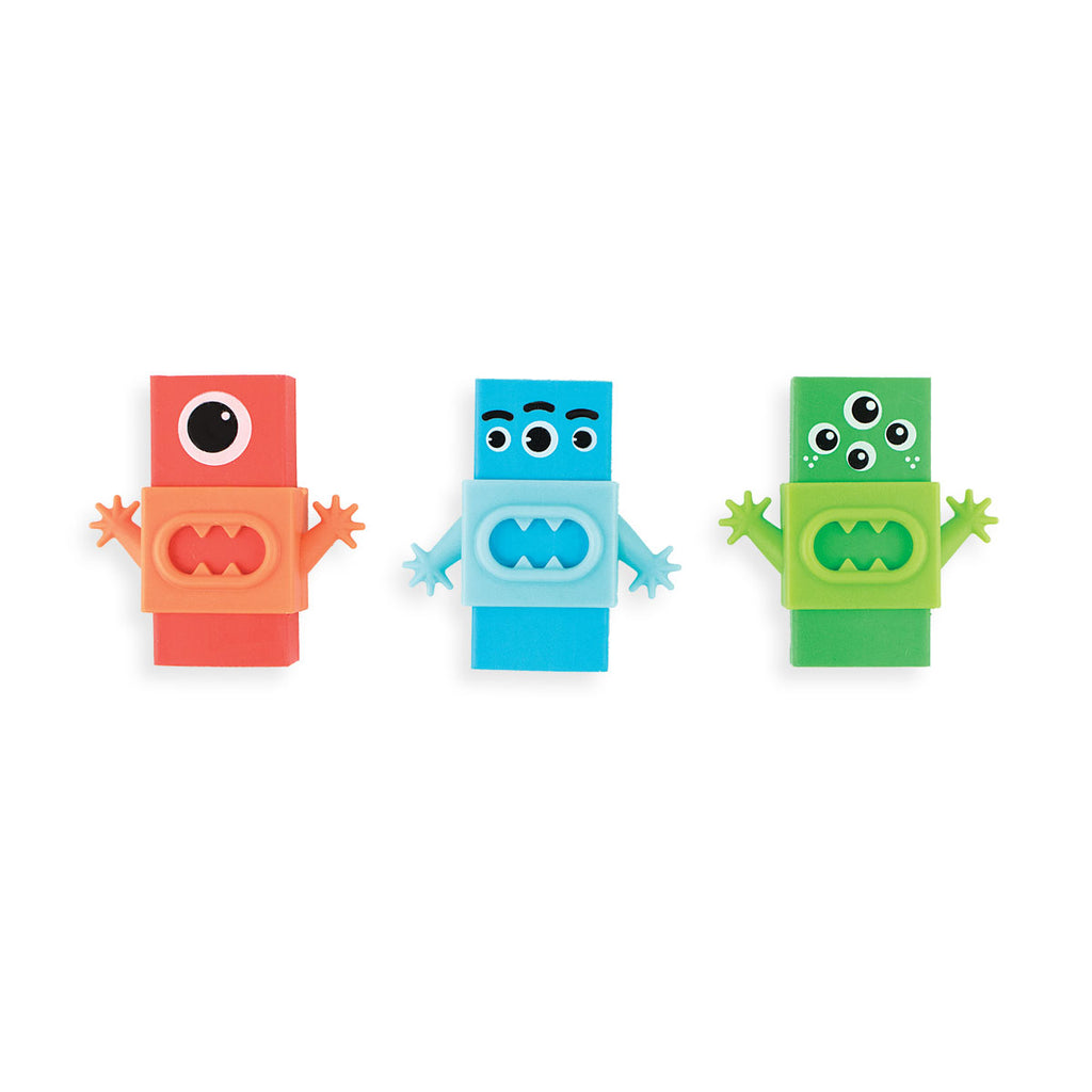 Monster Erasers (3-pack)