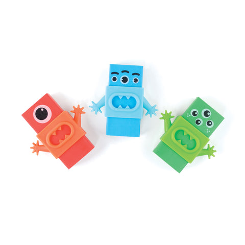 Monster Erasers (3-pack)