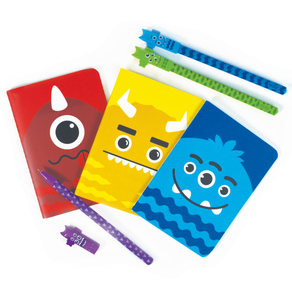 Mini Pocket Pal Journals in Cute Monsters (8-Pack)