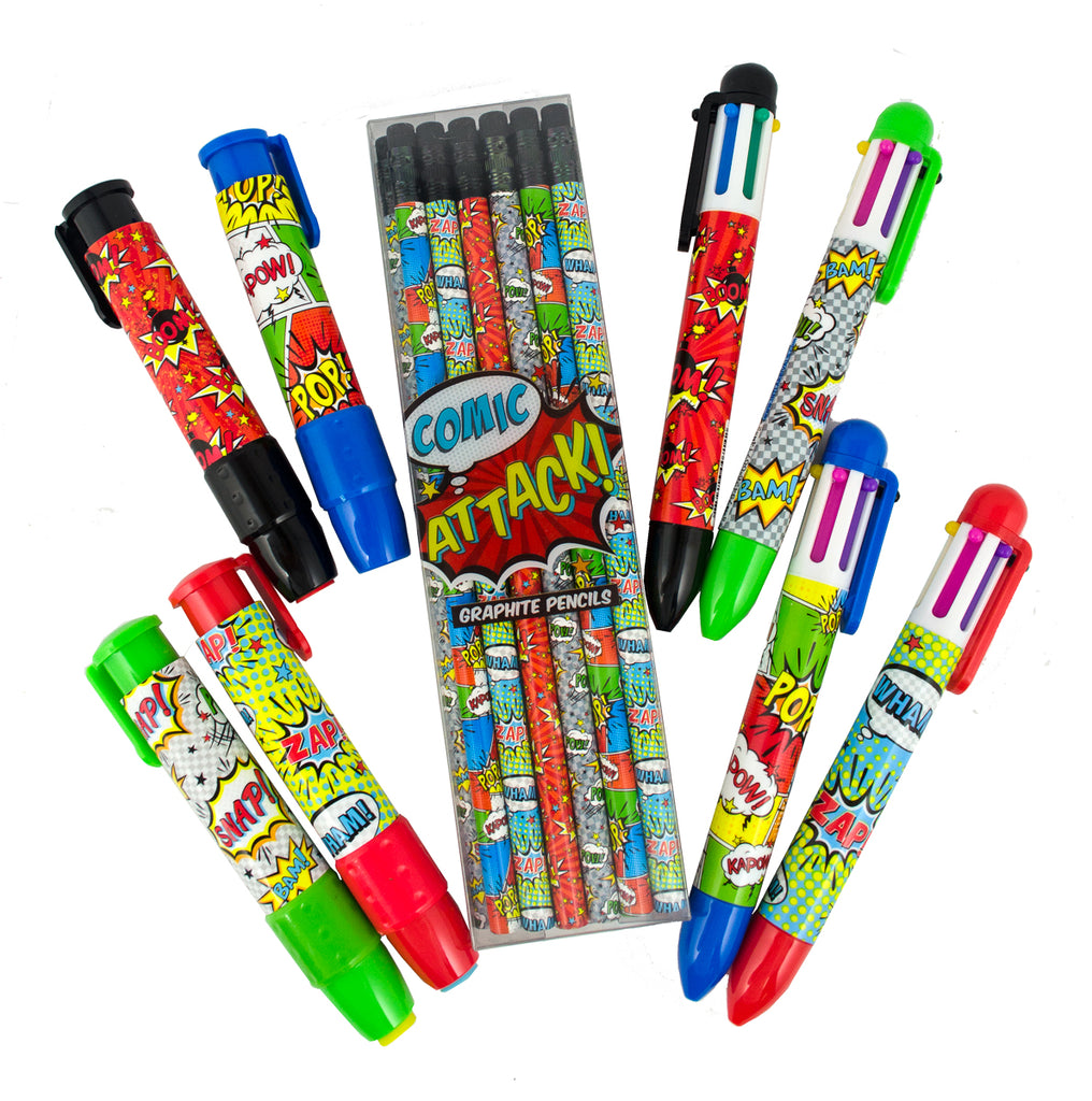Comic Attack Graphite Pencils (12-pack)