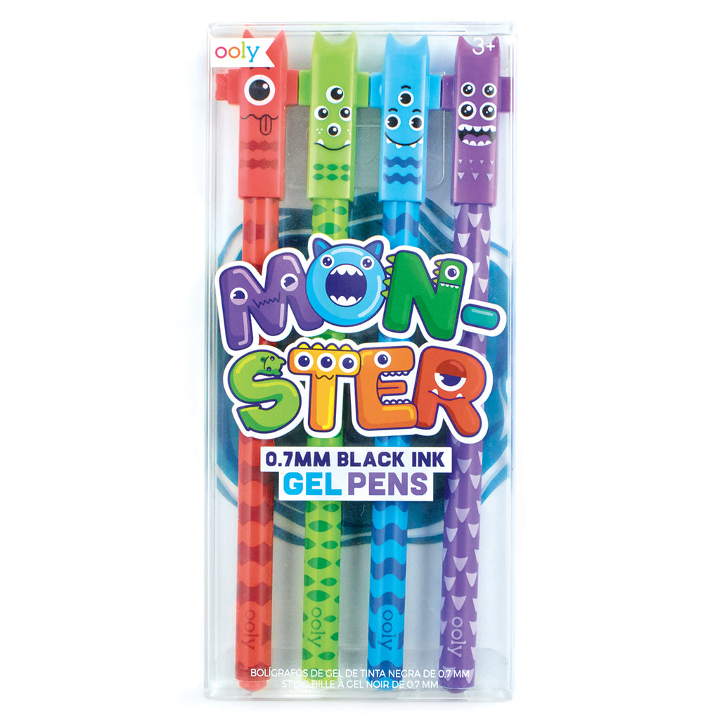 Monster Gel Ink Pens (4-pack)