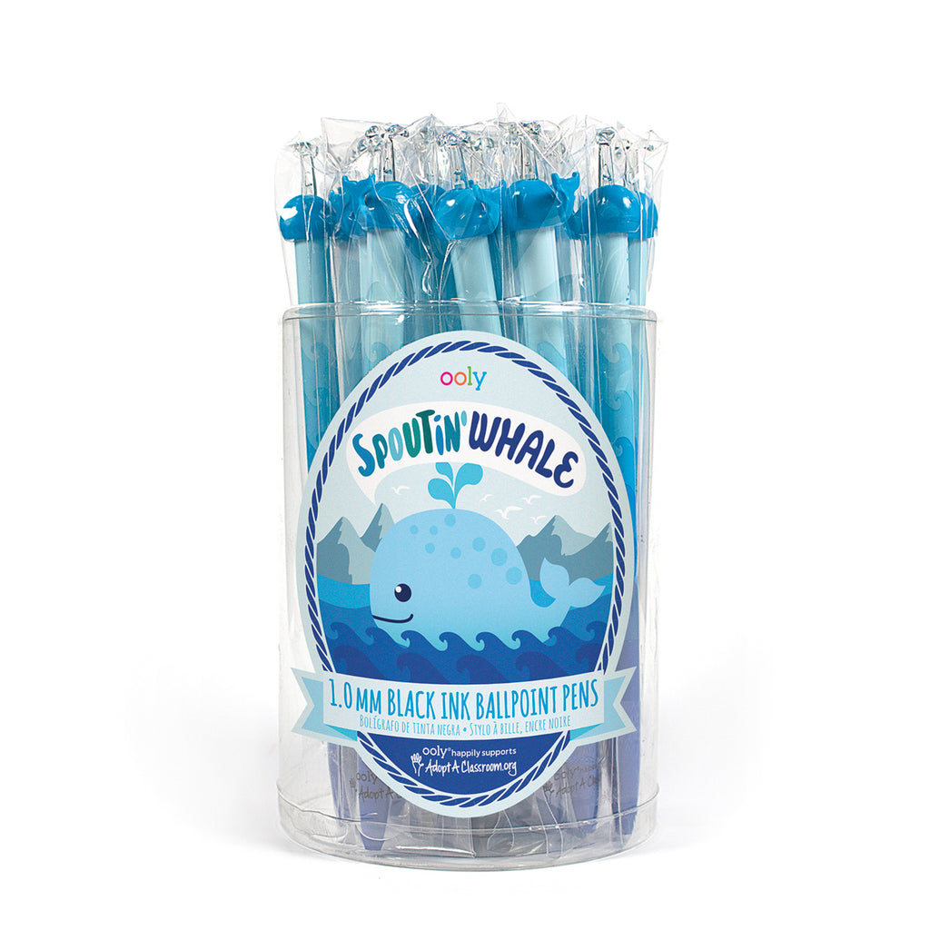 Sproutin' Whale Ballpoint Pen