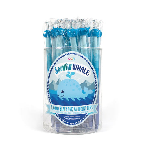 Sproutin' Whale Ballpoint Pen