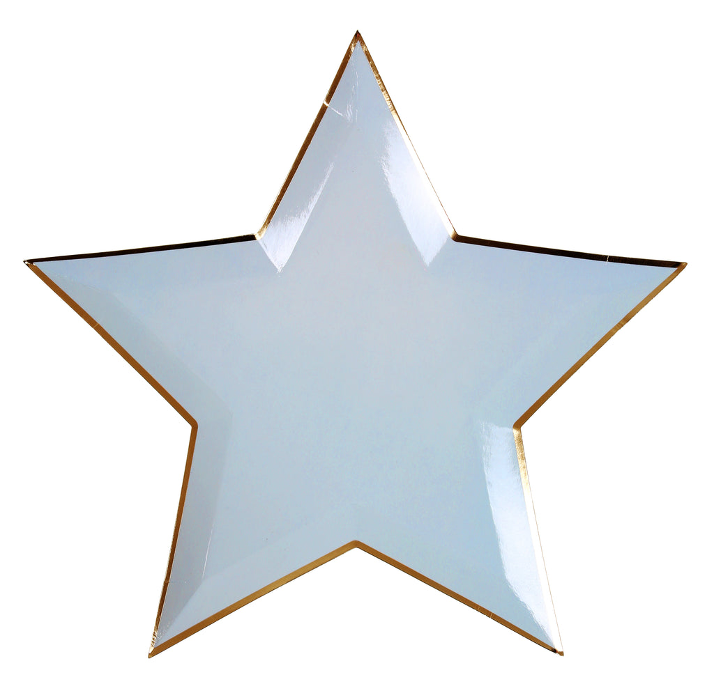 Colorful Star Paper Plates