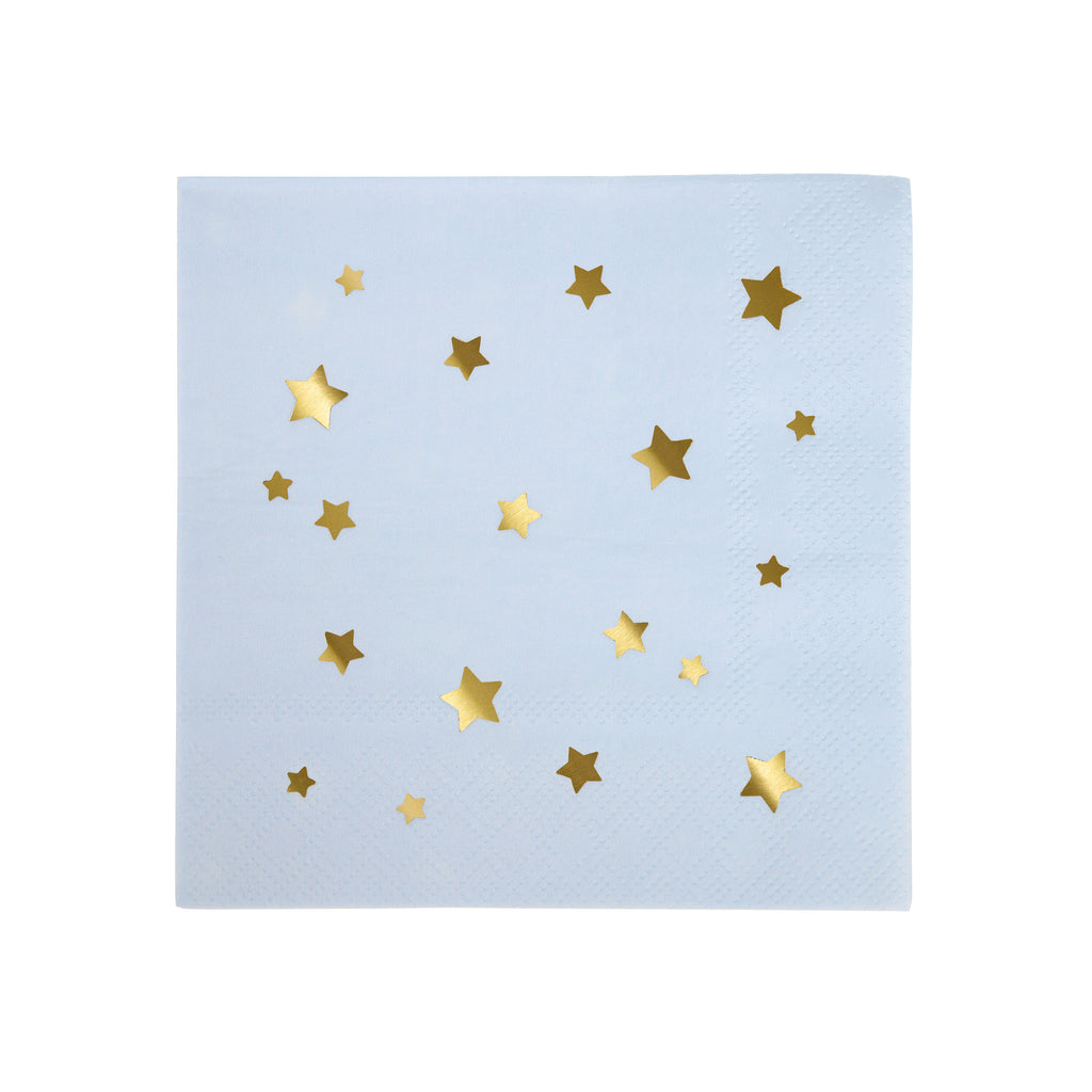 Colorful Gold Star Napkins (Small)