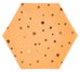 Colorful Gold Star Paper Plates