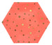 Colorful Gold Star Paper Plates