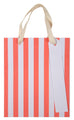 Neon Stripe Party Favor Bags (3-pack)