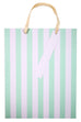 Neon Stripe Party Favor Bags (3-pack)