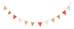 Knitted Fabric Flag Garland