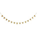 Knitted Metallic Fabric Flag Garland