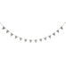 Knitted Metallic Fabric Flag Garland