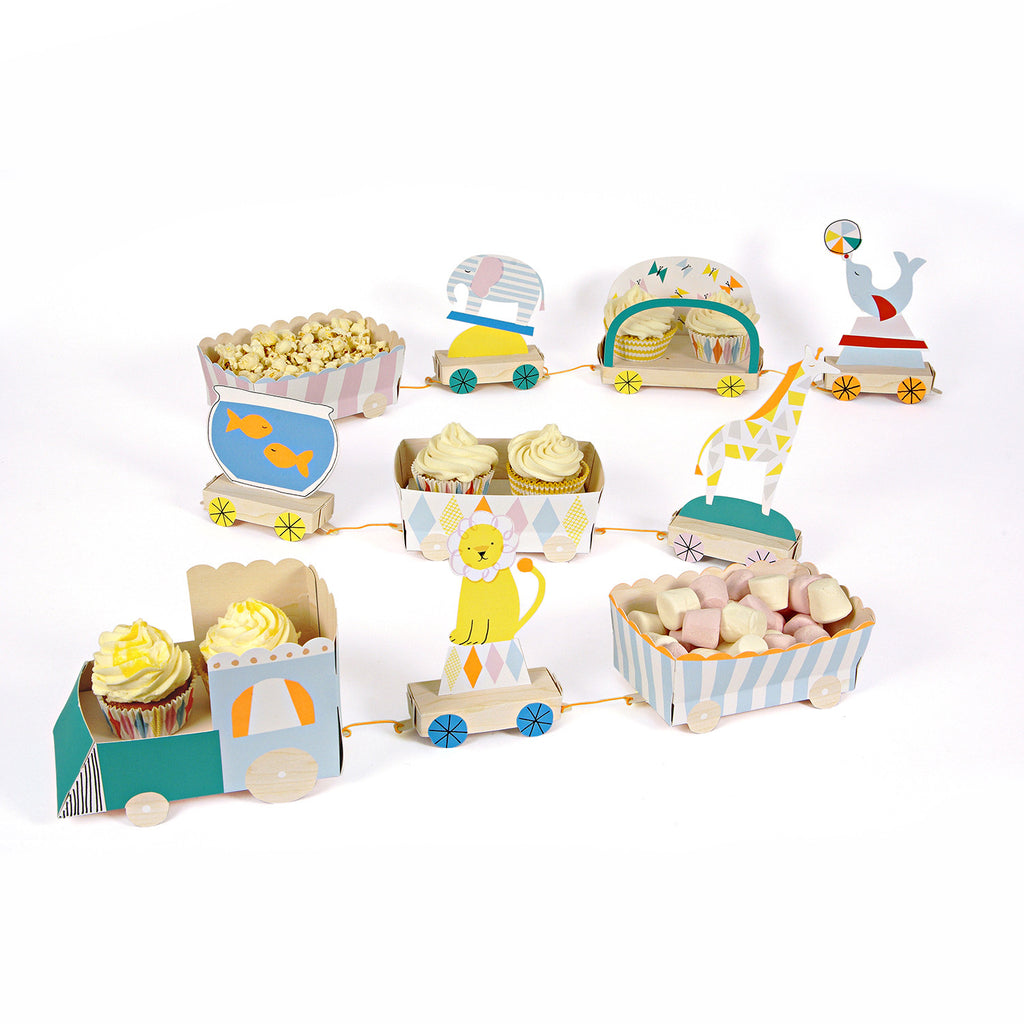 Silly Circus Train Centerpiece