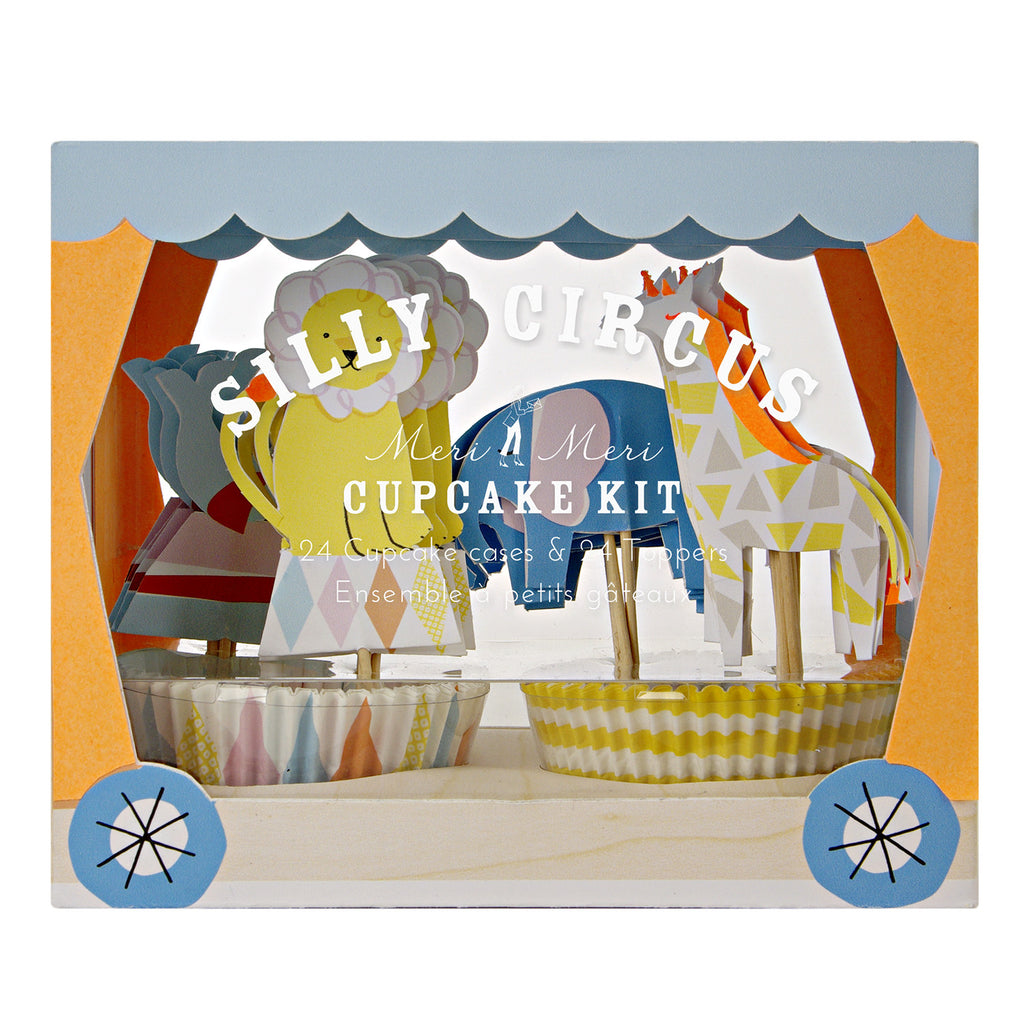 Silly Circus Cupcake Kit