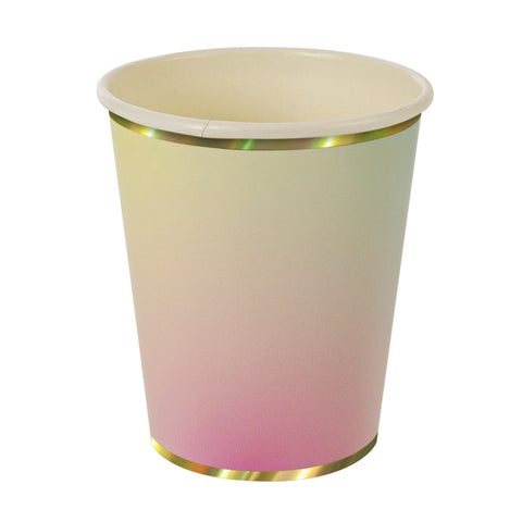 Ombre Paper Cups