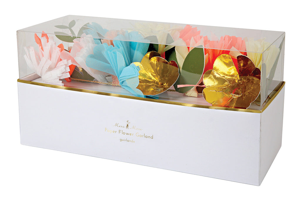 Flower Bouquet Paper Garland