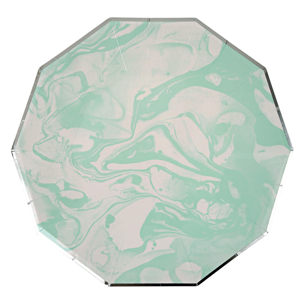Marble Paper Plates (Large)