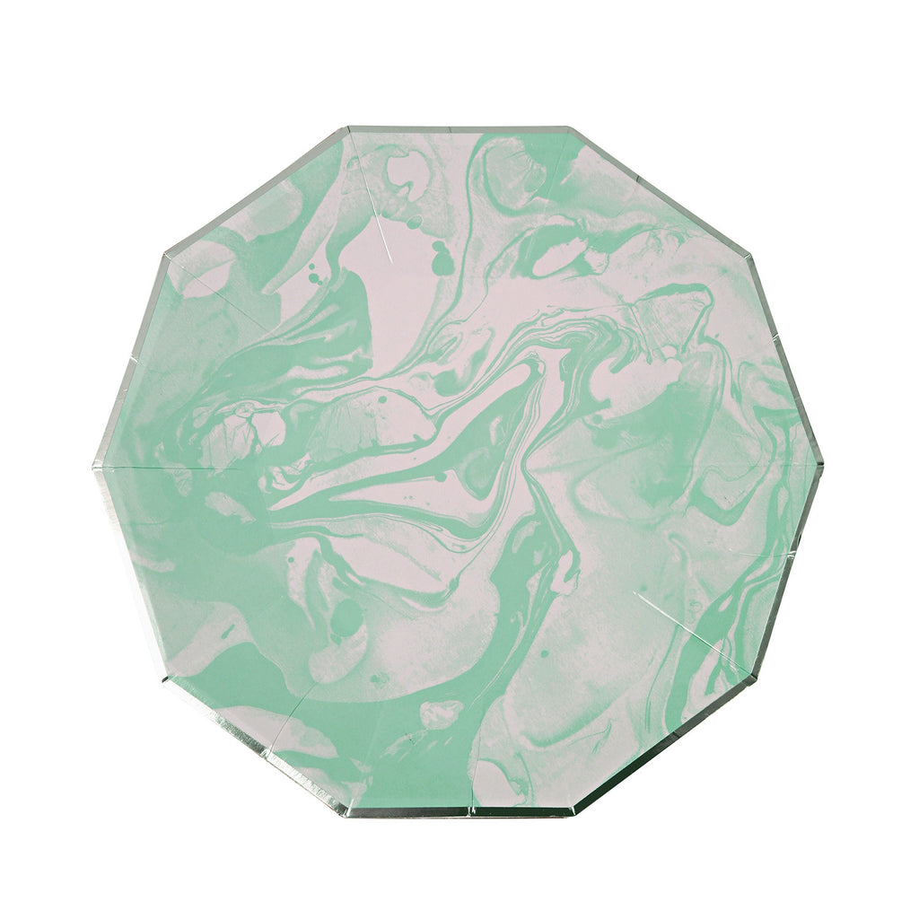 Marble Paper Plates (Small)