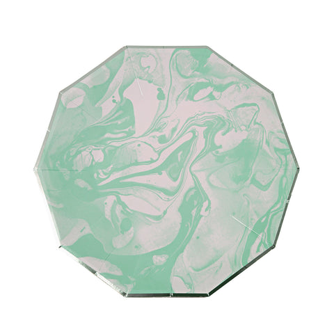 Marble Paper Plates (Small)
