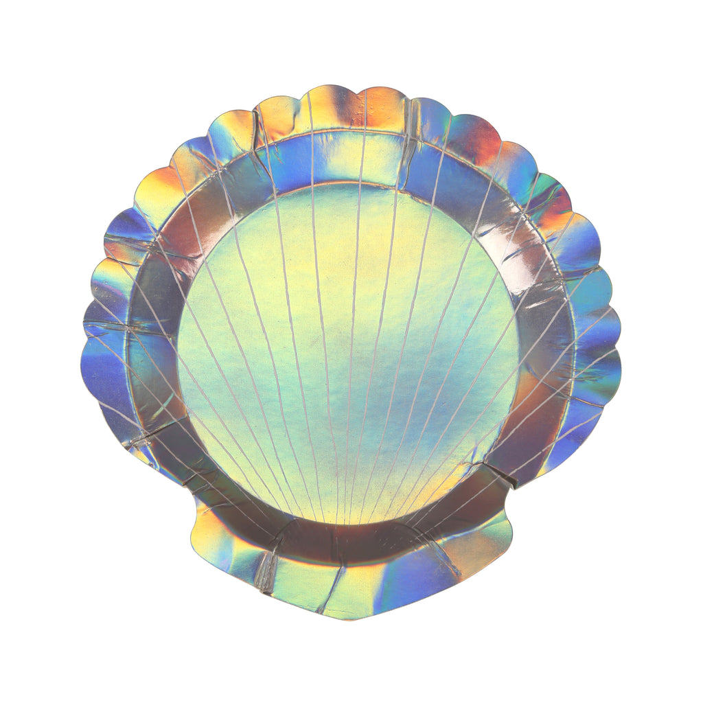 Shell Paper Plates (Small)