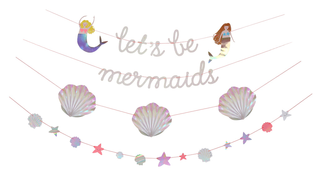Let's Be Mermaids Garland