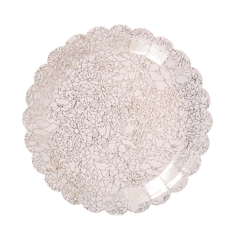 Liberty Gold Betsy Paper Plates (Small)