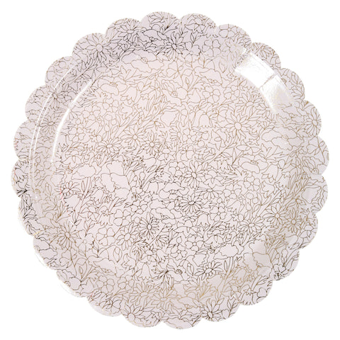 Liberty Gold Betsy Paper Plates (Large)
