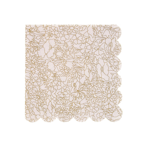 Liberty Gold Betsy Napkins (Small)