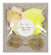 Neon Yellow Star Balloons (8-pack)