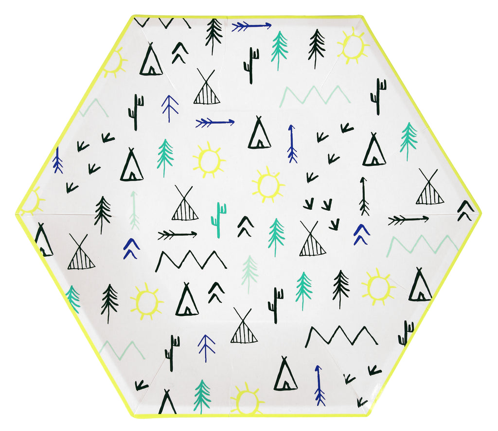 Little Adventures Paper Plates (Large)