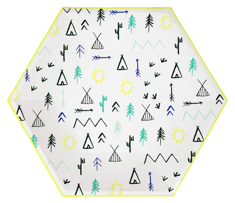 Little Adventures Paper Plates (Large)