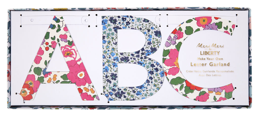 Liberty DIY Letter Garland Kit