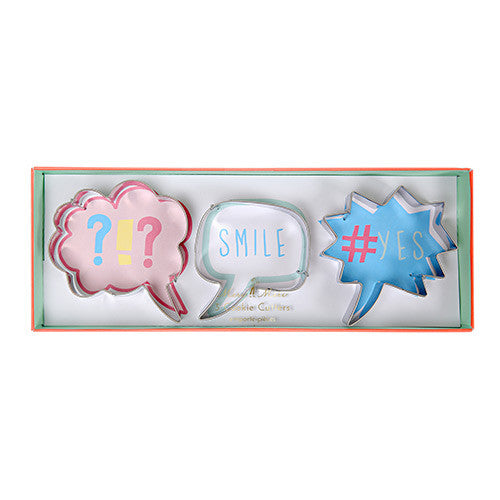 Speech Bubble Cookie Cutters