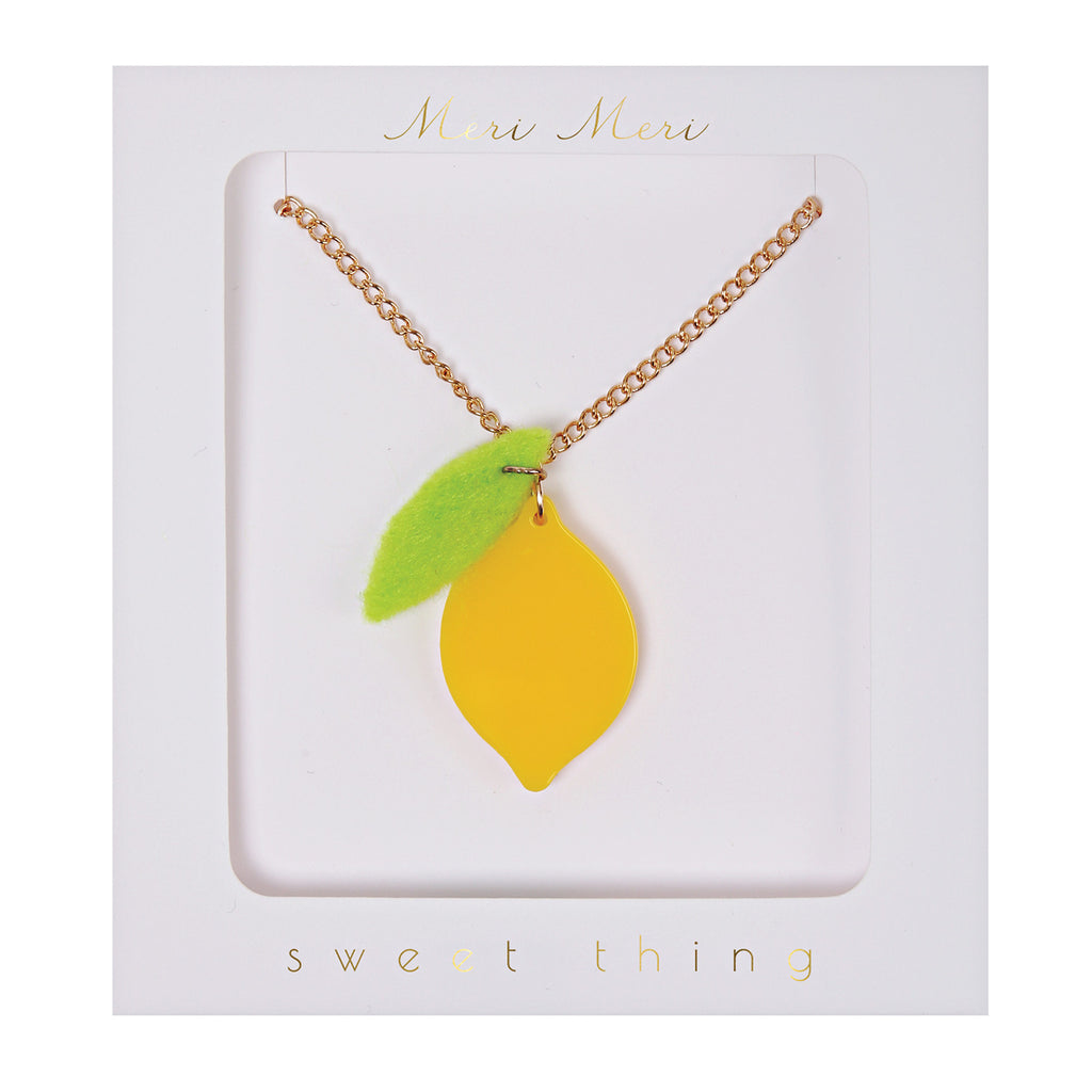 Lemon Necklace