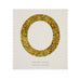 Gold Glitter Number Stickers