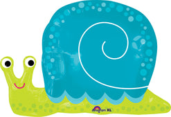 Happy Snail Mylar Balloon