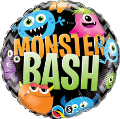 "Monster Bash" Mylar Balloon