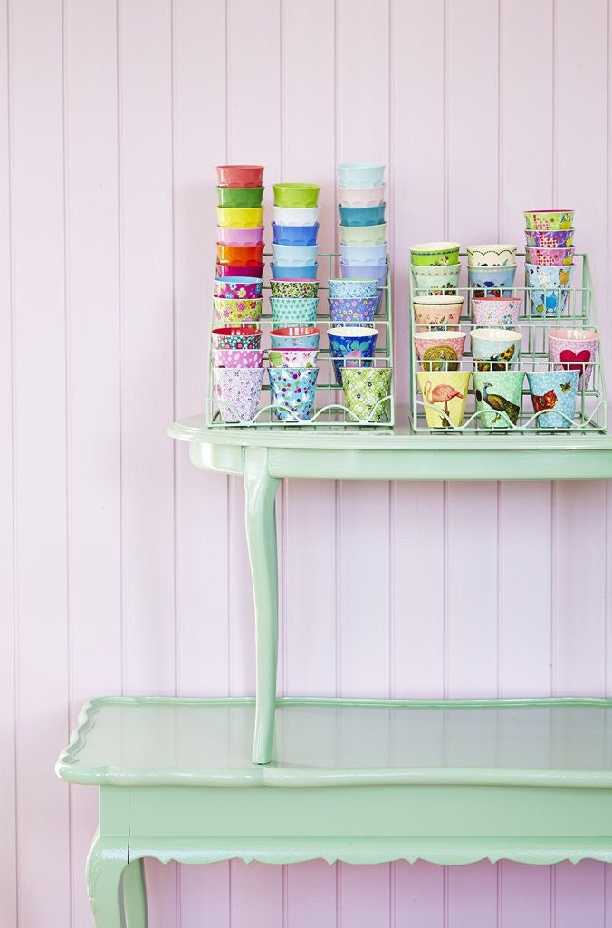 Medium Melamine Cup in Solid Pink