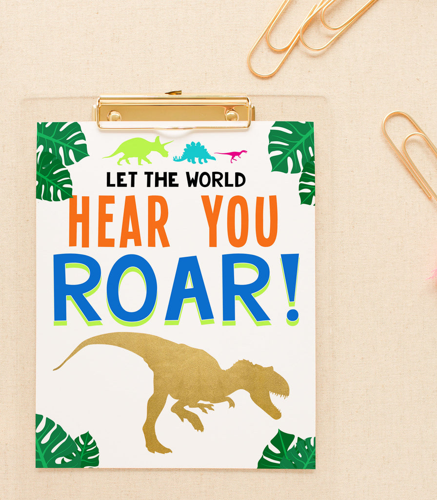 "Let The World Hear You Roar" 8x10 Art Print