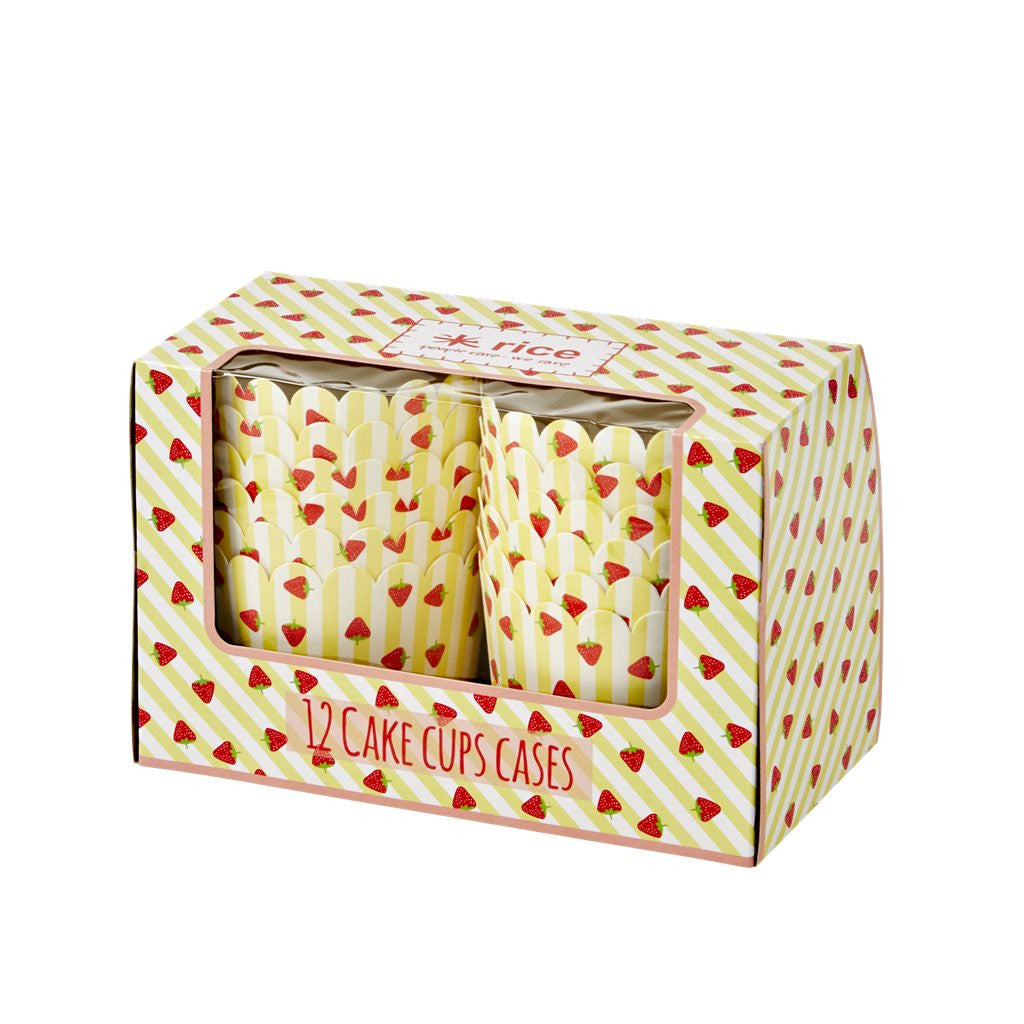 Strawberry Cupcake Baking Cups