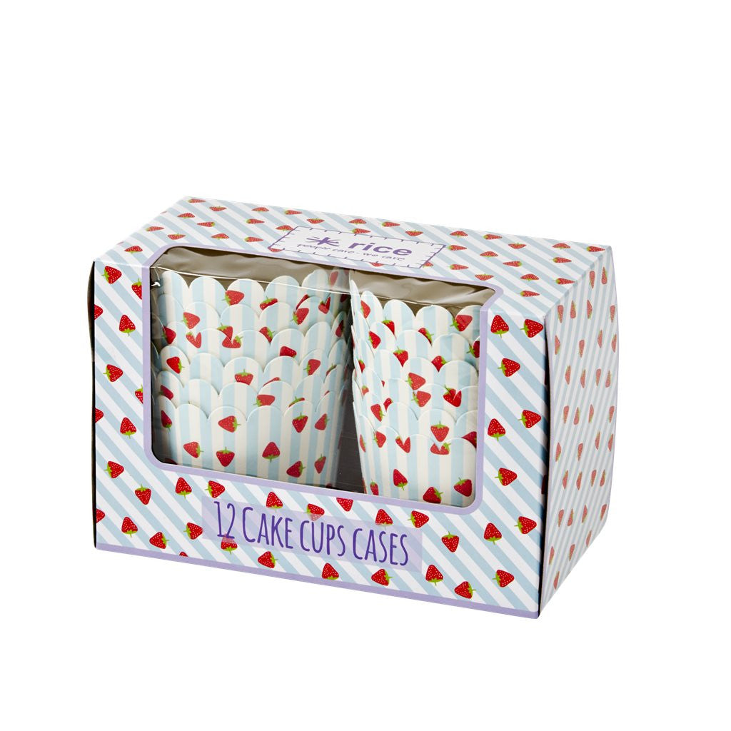 Strawberry Cupcake Baking Cups