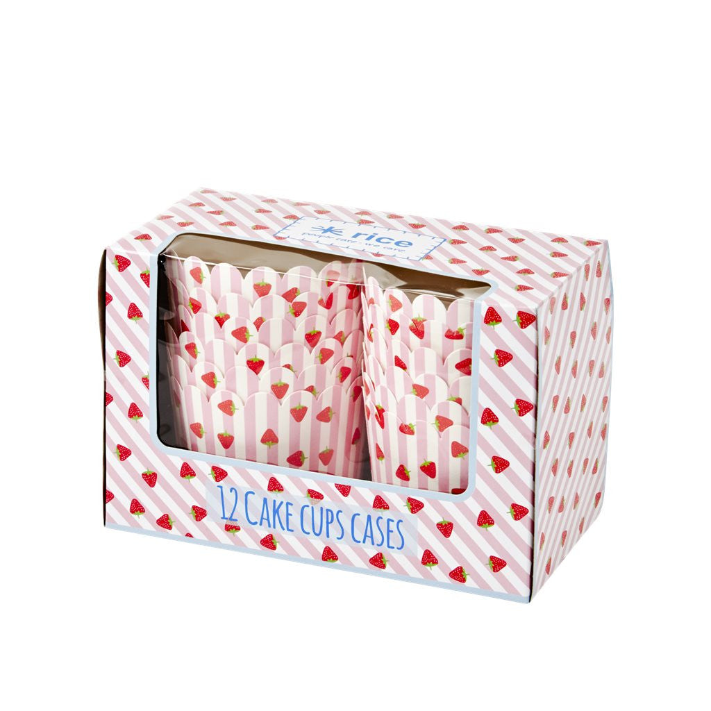 Strawberry Cupcake Baking Cups