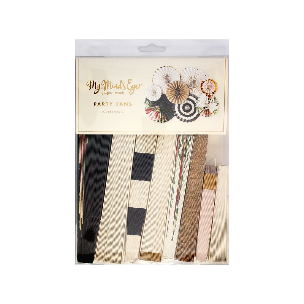 Botanical Party Fans (8-pack)
