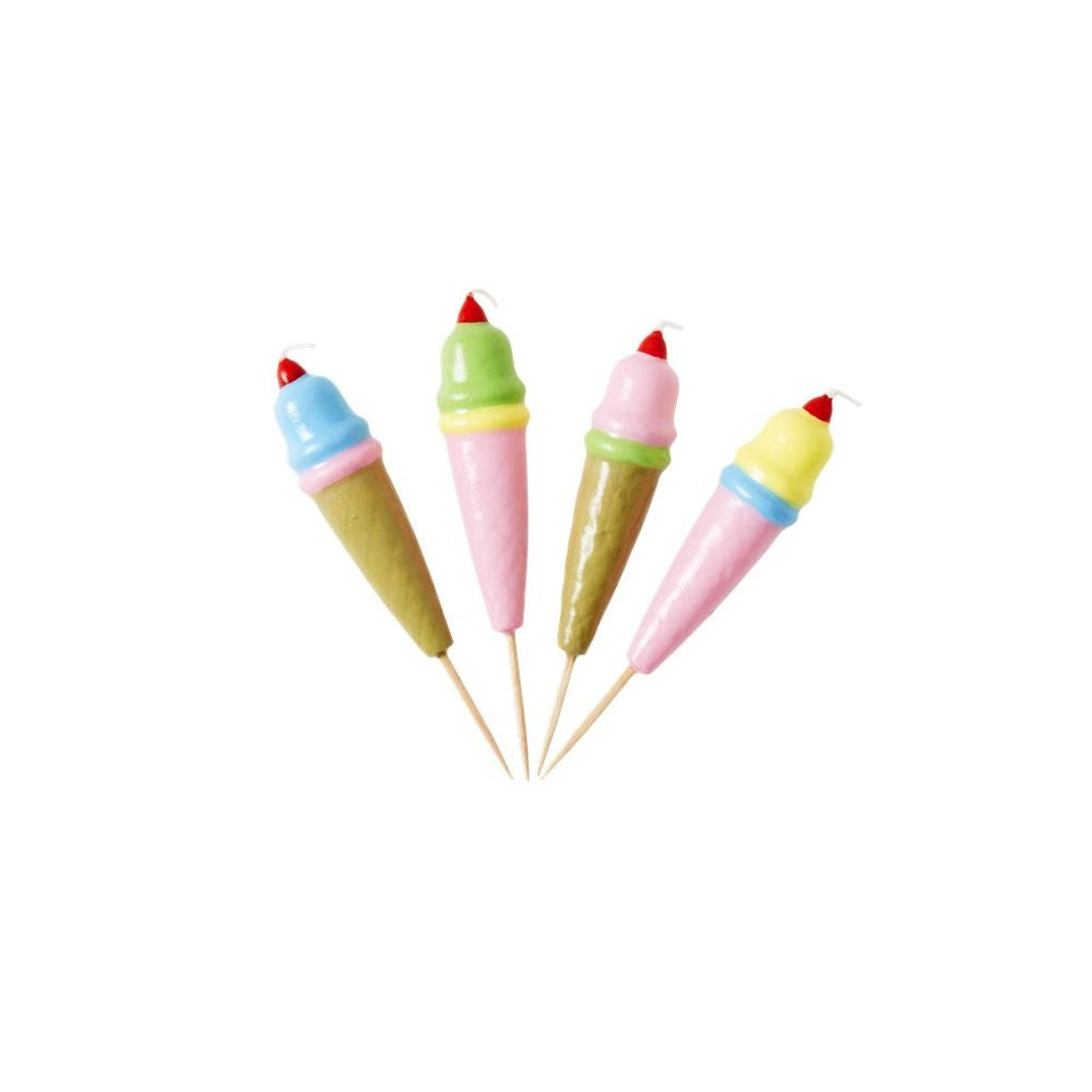 Ice Cream Cone Candles