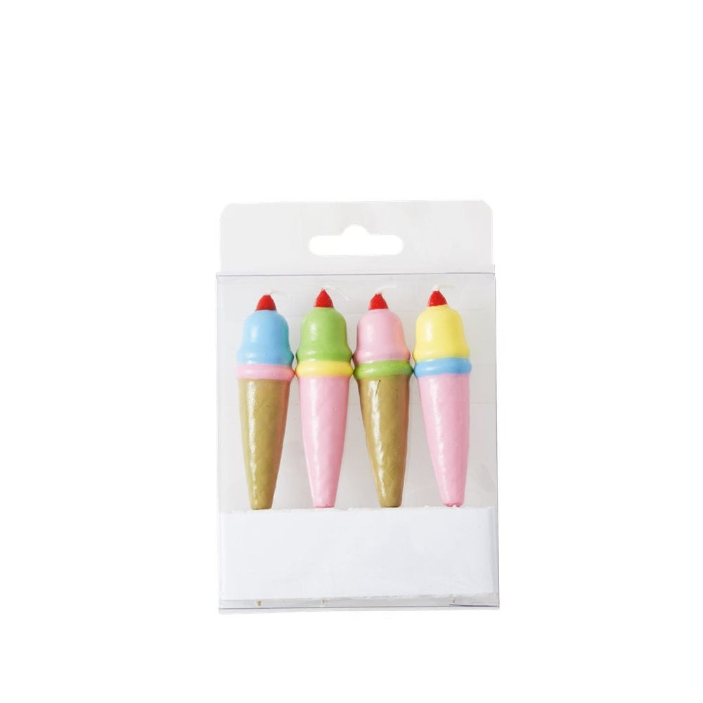 Ice Cream Cone Candles