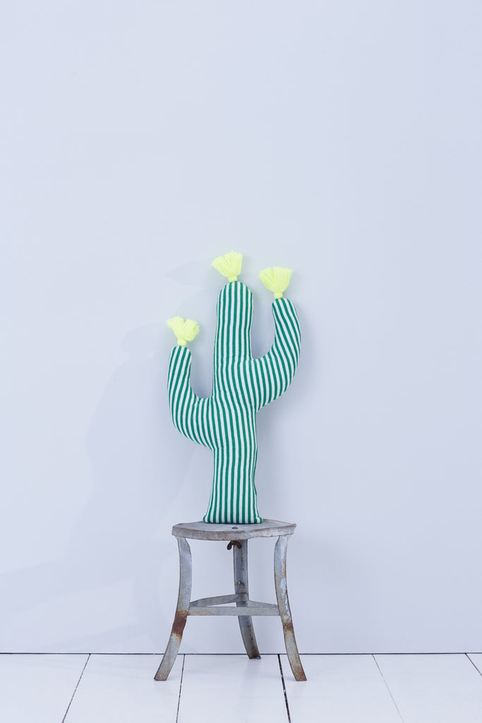 Knitted Cactus Cushion