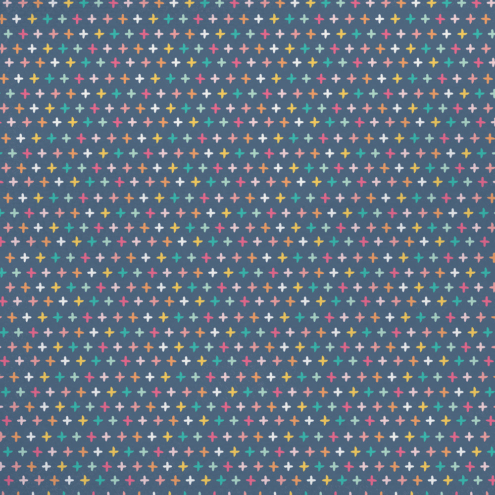 Party Paper Placemat in Painted Strokes Print